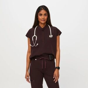 Figs - Expresso - High Waisted Yola™ & Rafaela™ Scrub Set (NWT)